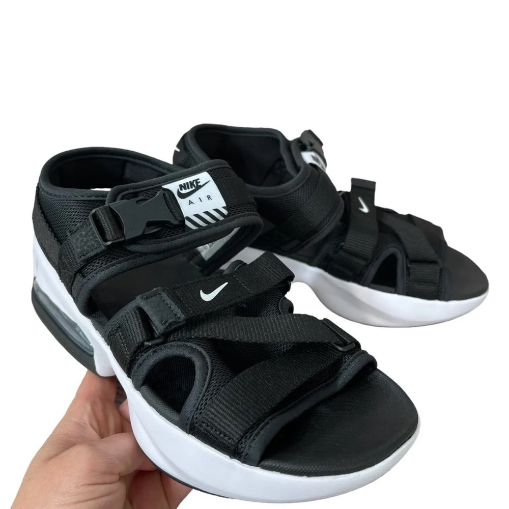 ⚡️SOLD⚡️ Air Max Sol Unisex Sandals Size 9 Women’s Black White Mens Size 7 - Picture 2 of 16